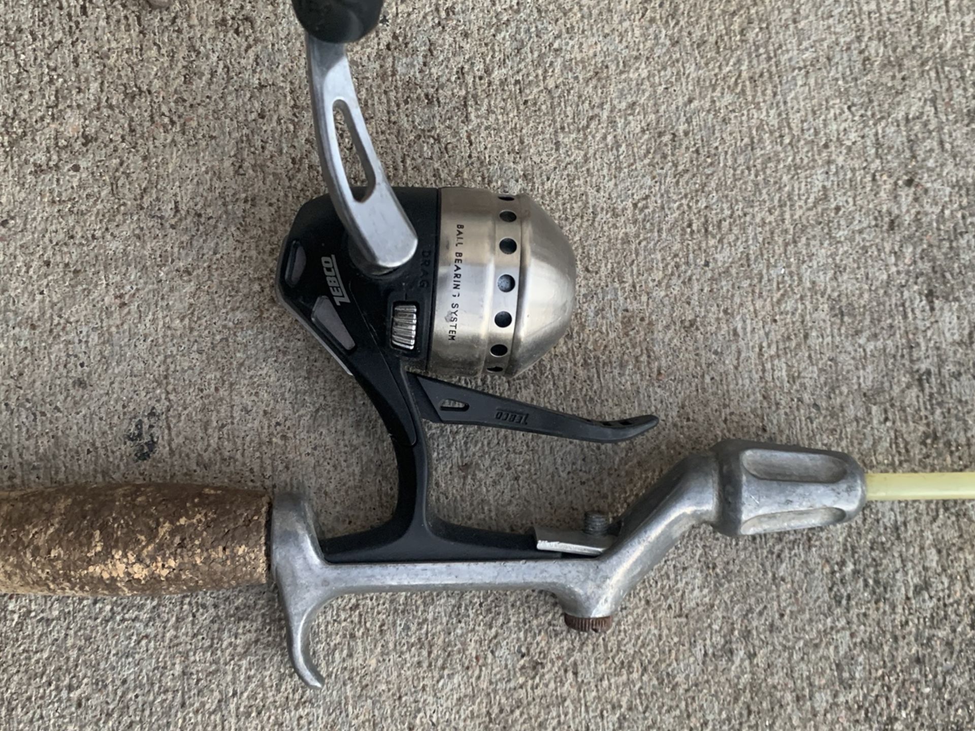 Zebco Model 33 Micro Triggerspin Fishing Pole