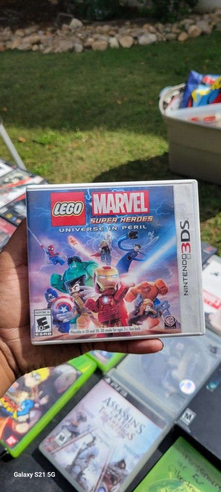 Nintendo 3ds Lego Marvel Superheroes Game Cib