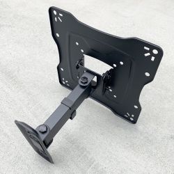 New $12 Universal TV Wall Mount for 17”-42” TVs Swivel Tilt Bracket, Max 55Lbs 
