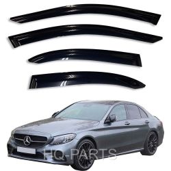 For 15-21 Mercedes Benz W205 C Class Smoke Window Visor OBO