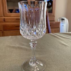 Longchamp 24% Leaded Crystal Wine Glass