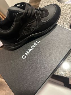 Black Chanel Sneakers EU 42 US 9 Unisex
