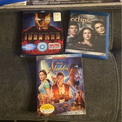 Blu Ray DVDS Lot
