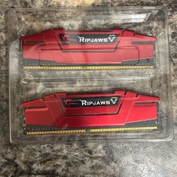 G.Skill RipJaws V Series 16gb (2x8GB) 288-pin PC RAM DDR4 3200 (PC4 25600) Desktop Memory Model F4-3200C16D-16GVRB