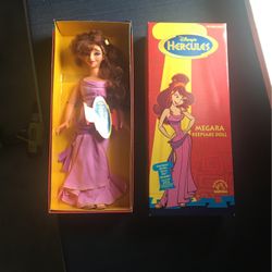 Vintage 15” Megara Doll Disney’s Hercules 