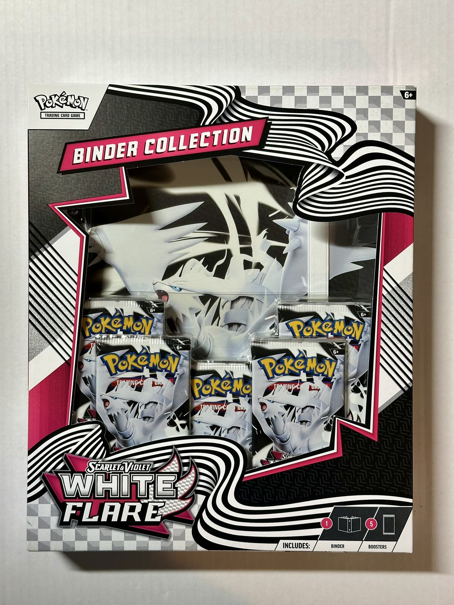 Brand New Pokemon White Flare Binder Scarlet & Violet