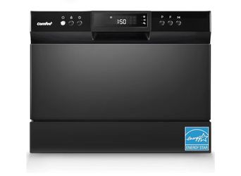 Comfee Countertop Dishwasher Black Energy Star