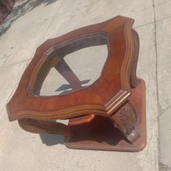 Small Glass Top Table