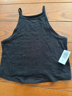 Black spaghetti strap shirt