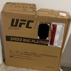 UFC Speed Bag Platform