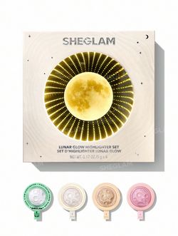 Sheglam 4 Piece Highlighter Set With Light Box Decor