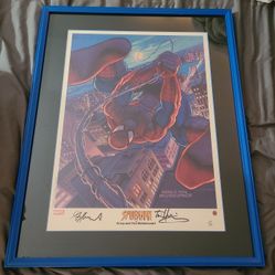 Spiderman Signed Poster