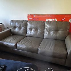 Leather Couch