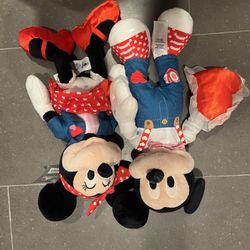Mickey & Minnie Valentines Plush