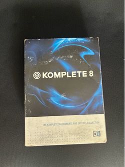 Native Instruments Komplete 8 (with Serial Number and all disks)