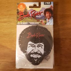 Bob Ross Hanging Car Air Freshner 