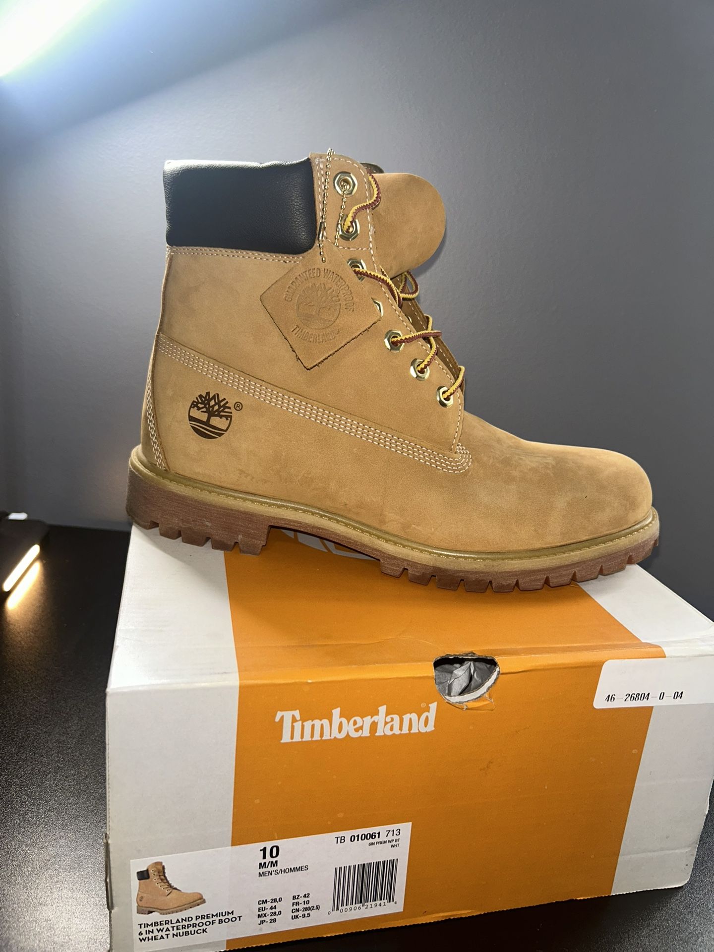 Wheat Timbs size 10 