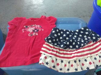 4th of July girls outfit