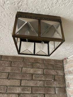Ceiling lights and fans