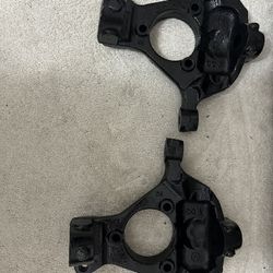 Freshly Powdered Stock Spindles Chevy Silverado 