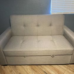 Gray Pullout Couch