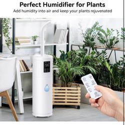 Humidifiers for Large Room Home Bedroom 2000 sq.ft. 17L/4.5Gal Large Humidifier with Extension Tube & 4 Speed Mist,Top Fill Wholehouse Humidifier with