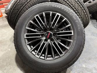 FREE DELIVERY 4x NEW 20" GMC Sierra Yukon Silverado OEM rims Continental 275/60/20 99.9% TPMS