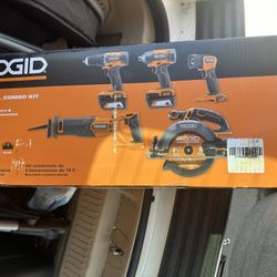 Ridgid 5 Tool Combo Kit