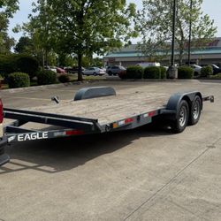 🔥 2021 Eagle Flatbed Trailer – 7x18 – Dual Axle 🔥