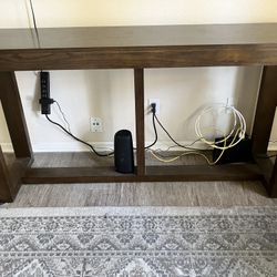 Solid Wood Sofa Console Table