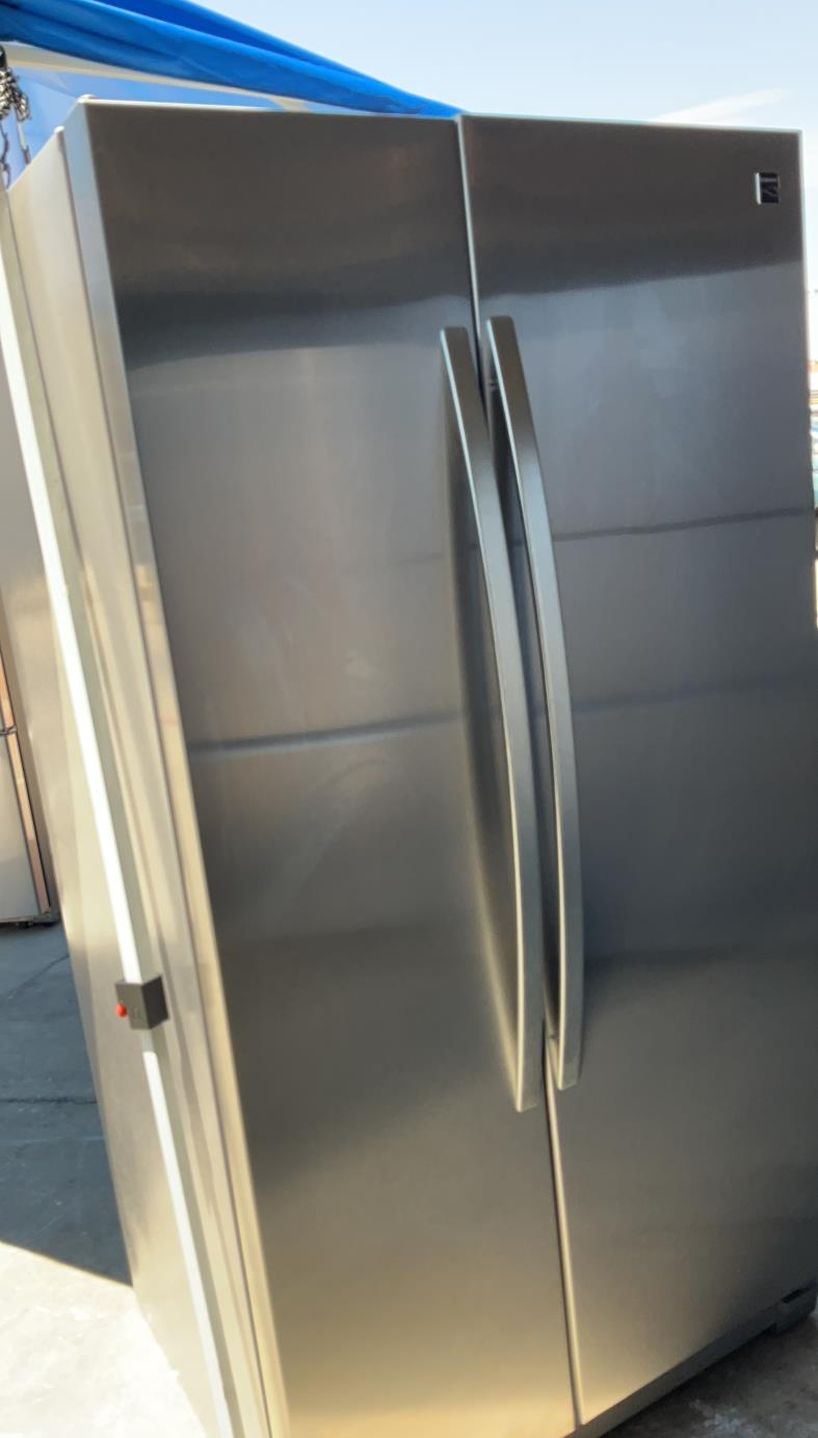 Kenmore Side By Side Stainless Steel Refrigerator