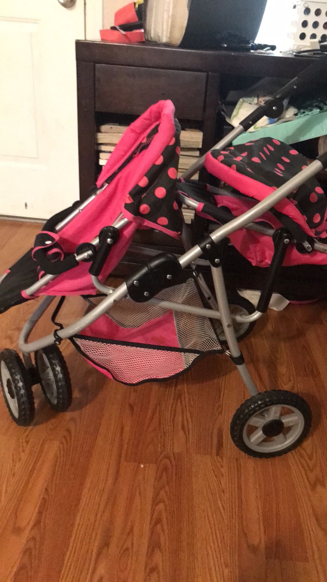 Toy Twin Stroller