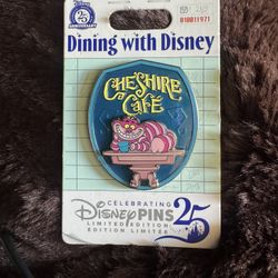 WDW Dining With Disney Cheshire Cat 2025