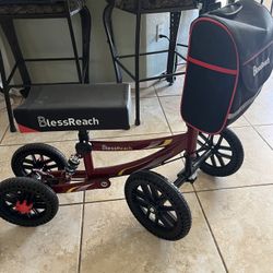 All New $99 Heavy Weight Knee Scotter, $35 Push Walker, $55 Walker With Seat,  $15 Cane 