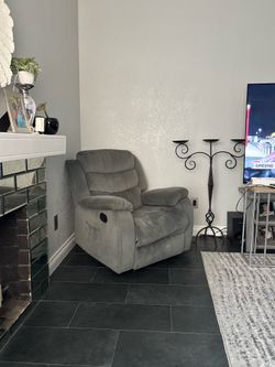 Grey Recliner