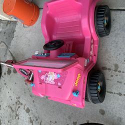 Ride-on car for girls, electric motor