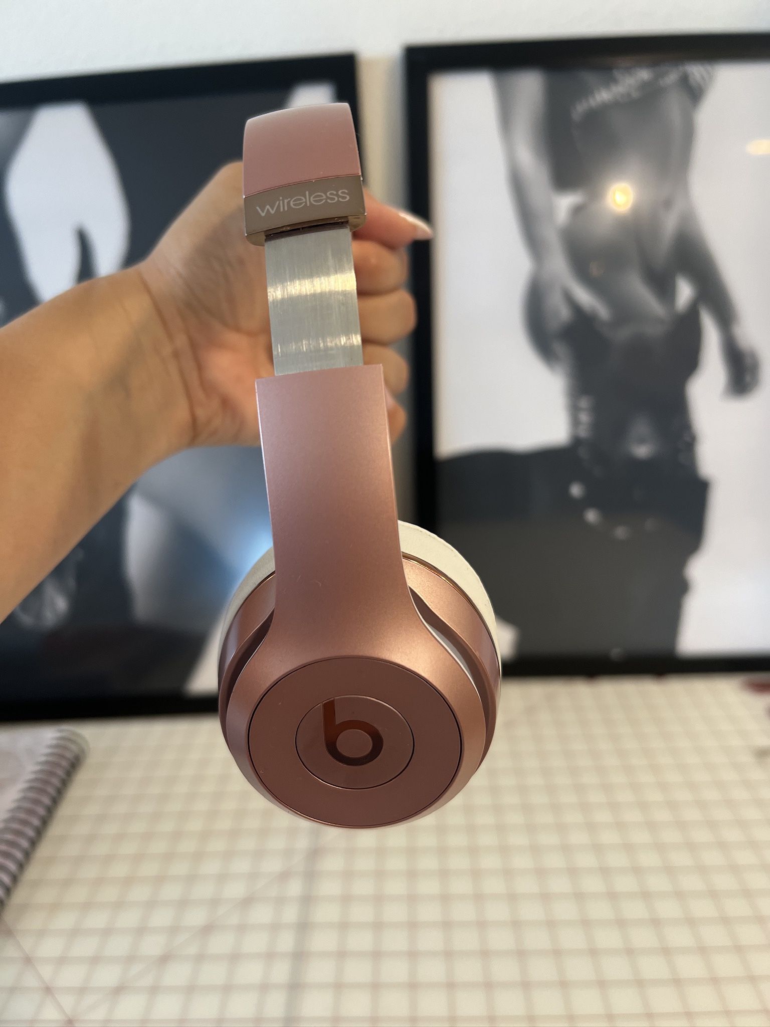 Beats Solos Wireless Rose Gold Headphones 