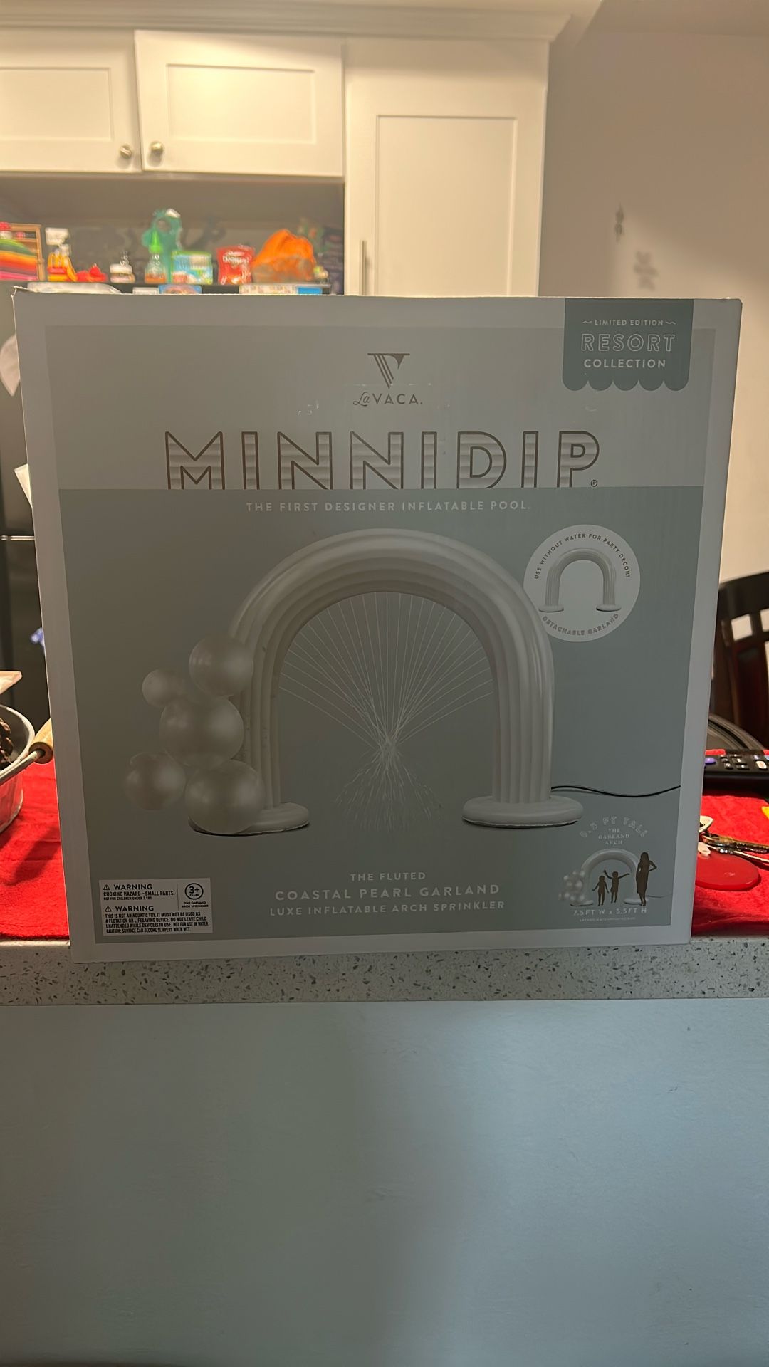 Minnidip Garland Ballon Arch With Sprinkler