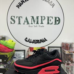 Undefeated Air Max Solar Red 