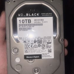 WD_ Black 10TB Gaming Hard Drive PC