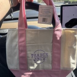 Pastel Trader Joe’s Mini Tote