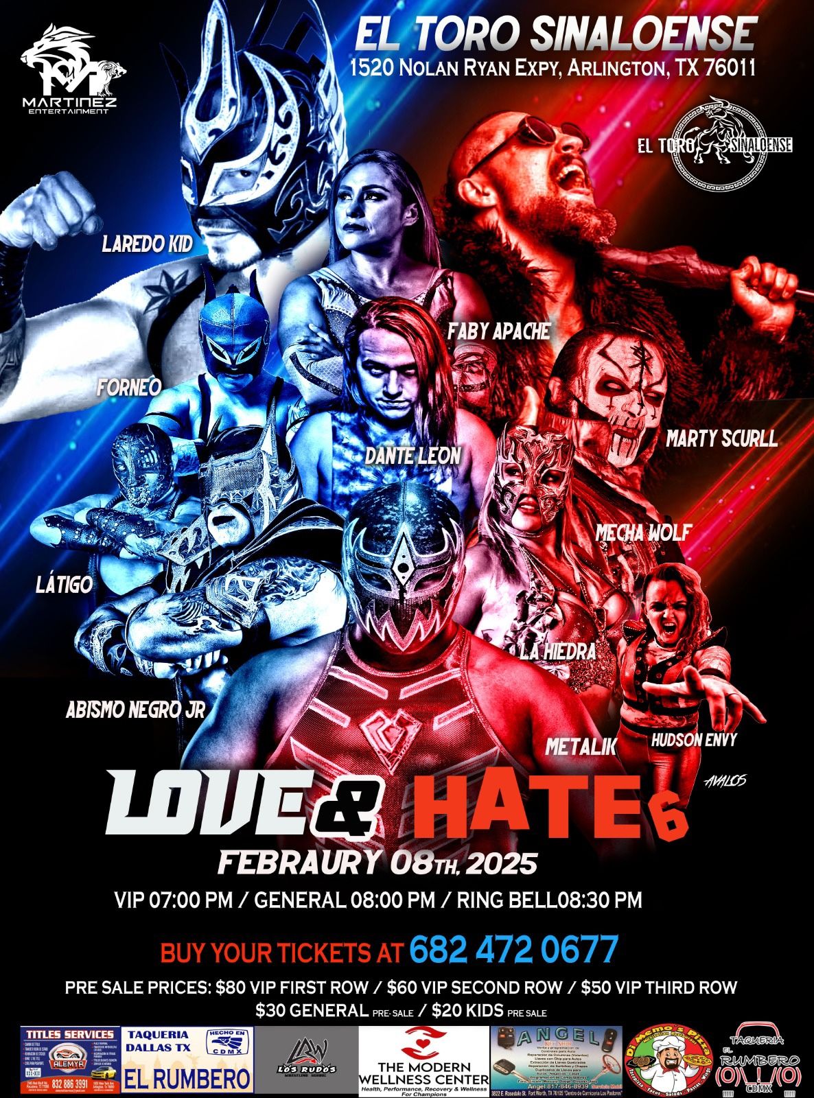 Lucha Libre En Arlington texas