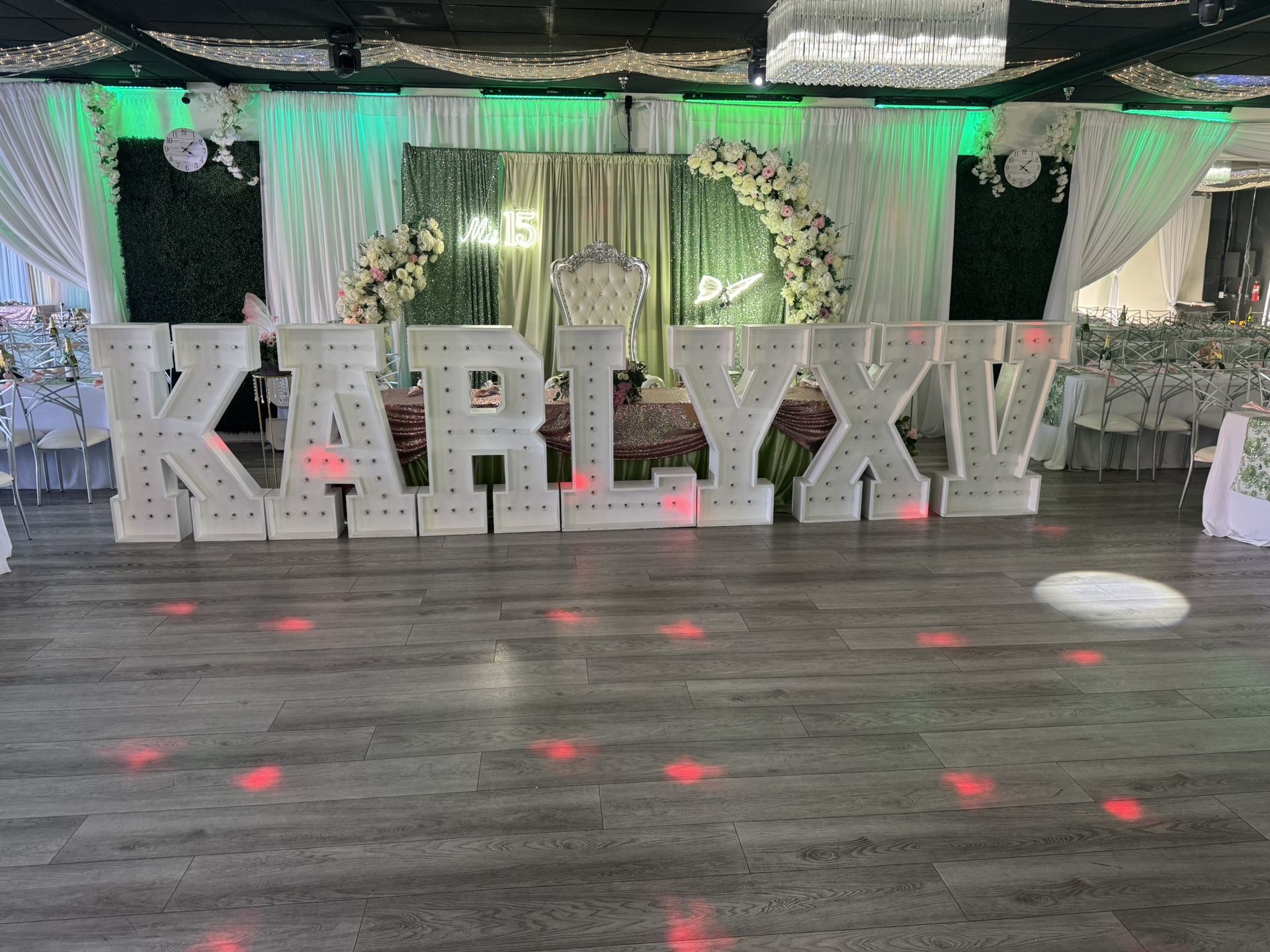 Marquee Light Up Letters