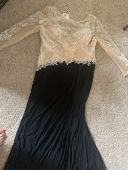 Long formal dress size 14