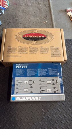 CAR AMPLIFIERS Blaupunkt Avionixx- see pictures