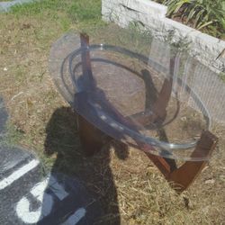 Glass Top Coffee Table 