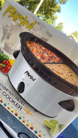Dual compartment Slow cooker