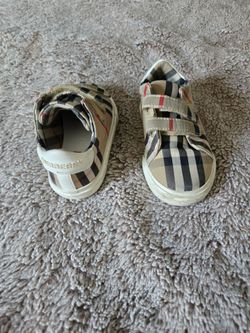Burberry Kids Sneakers House Check Velcro