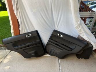 Rear door panels