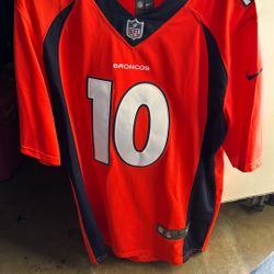 NFL Nike on field JERRY JEUDY Denver Broncos Jersey Size L, $25